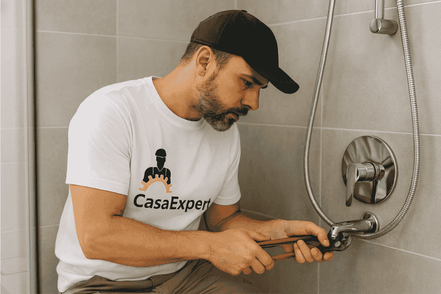 Reparación de grifos profesional en Gran Canaria Fontanero reparando grifo en Gran Canaria - CasaExpert
